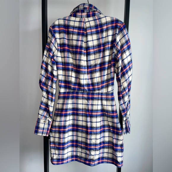 Zara Short Plaid Dress size s - Picture 4 of 10